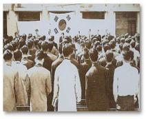 1956년 신당동 캠퍼스 입학식